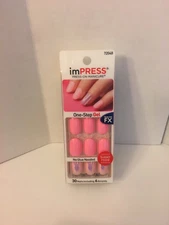 IMPRESS Press-On Manicure One-Step Gel Nails 30 Nails - Choose Color-