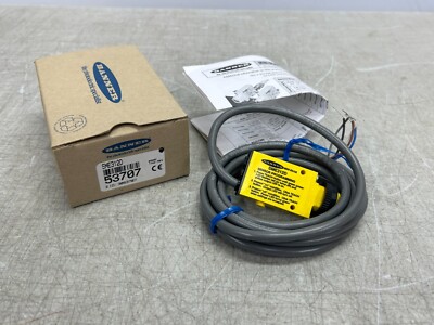 BANNER SME312D, 53707 Photoelectric Diffuse Sensor 380mm Range 1 NPN 1 PNP NEW
