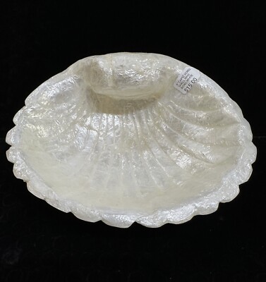 Capiz Scroll Shell Bowl