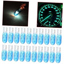 20x T5 Halogen Light Bulb Instrument Cluster Gauge Dash Lamp Blue