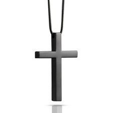 Cross Hanging Ornaments for Rear View Mirror - Metal Car Charm, Auto Ornament...