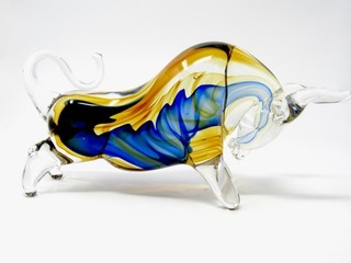 Murano Glass Magnificent Submerged Amazing Freeform Sculpture Prosperity