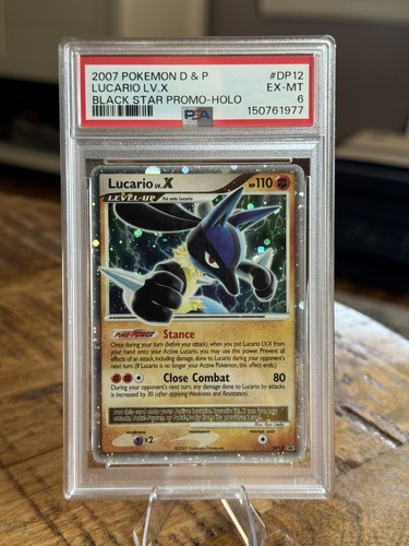 Lucario LV.X graded PSA 6 for sale on eBay