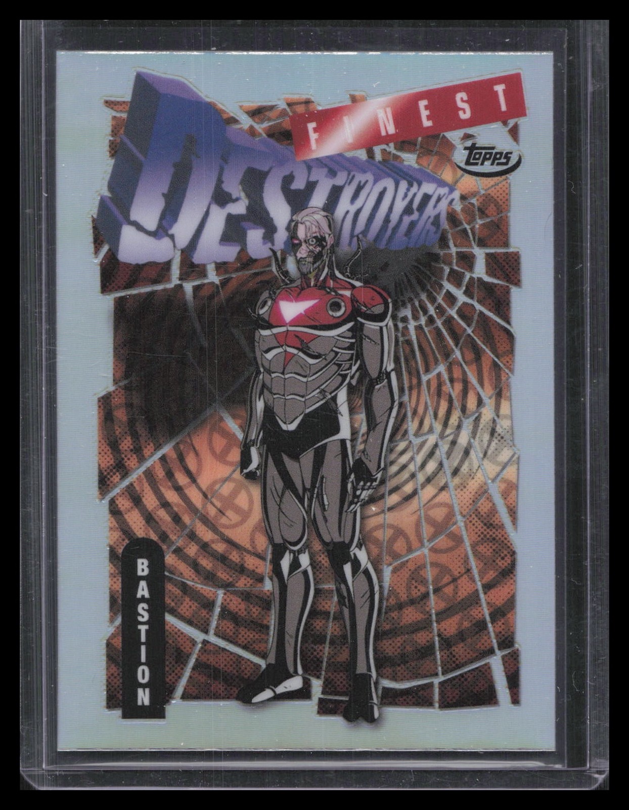 Bastion Refractor 2025 Topps Finest X-Men '97 #50