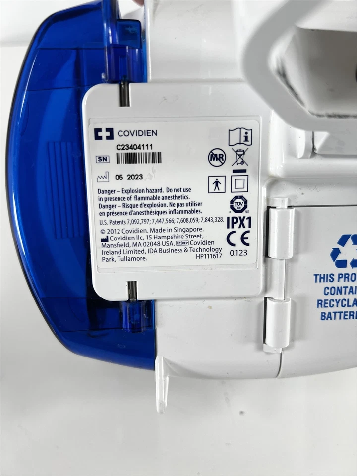 Covidien Canguro Alimentación Enteral ePump con Abrazadera de Poste, Fuente de Alimentación DOM 2023 Foto 3 de 3