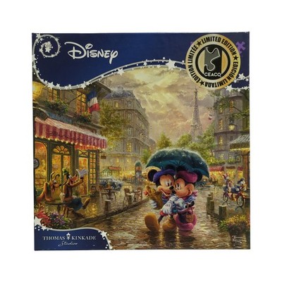 Ceaco Premium Quality Interlocking Jigsaw Puzzle, 1000 Piece (Disney Paris)