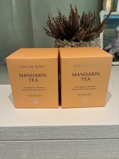 Aquiesse Mandarin Tea Candles 9oz Lot of 2 NIB!