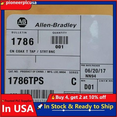 1786-TPS New AB Sealed ControlNet 1 m Coaxial Straight T-Tap 1786TPS US Free Tax