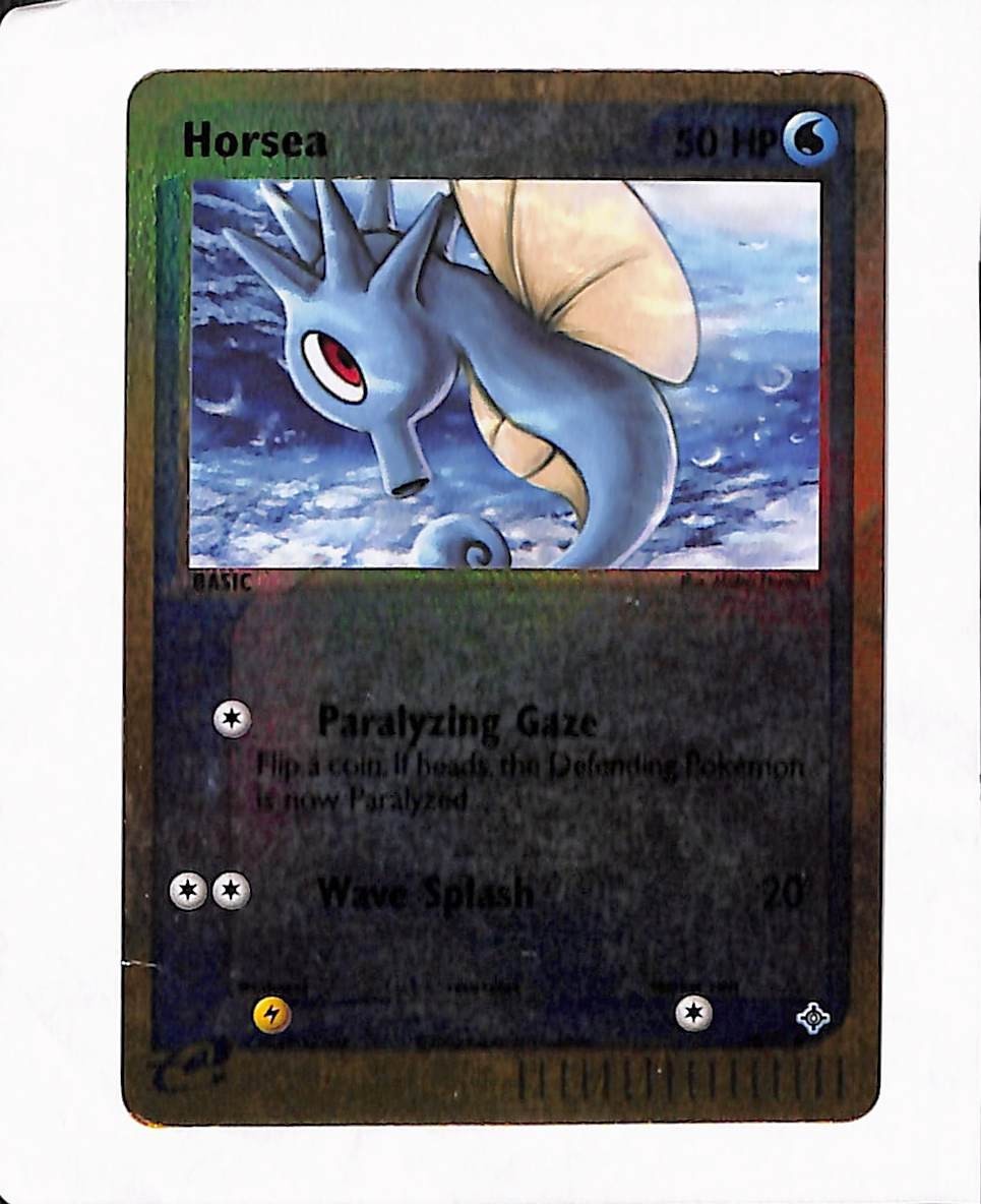 Horsea 58/97 Reverse Holo EX Dragon Pokemon Card E Series