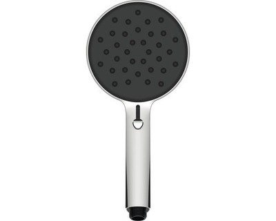 AVITAL Handbrause BATTEN Ø 12 cm chrom/schwarz mit Schieberegler