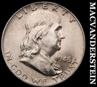 1948 Silver Franklin Half Dollar - FBL - Choice Gem Brilliant Unc  #i155