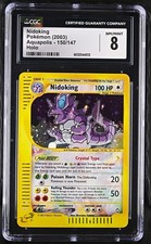 Nidoking Aquapolis Holo Secret Rare 150/147 English Pokémon Co. CGC 8 on eBay
