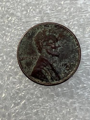 1944 D Lincoln Cent Wheat Penny With Patina