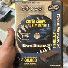 GameShark 2 for PlayStation 2 (PS2) - v1.1 Disc w Case & manual