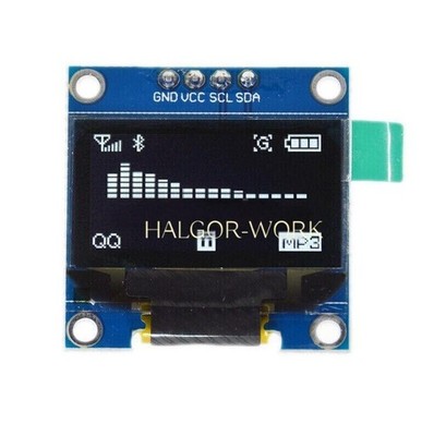 1PCS White 0.96'''' I2C IIC Serial 128X64 OLED LCD LED Display Module *nl