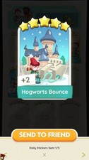 Hogwarts Bounce 5 STAR STICKER AVAILABLE HARRY POTTER ALBUM