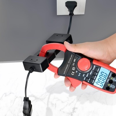 AC Current Line Splitter,Line Splitter for Clamp Meter Measures up to 15A Cur...
