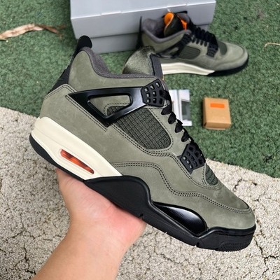 Undefeated x Nike Air Jordan 4 Retro 2025 Green Men's Size 8-12