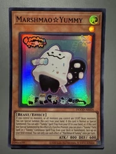 YUGIOH MARSHMAO YUMMY (EFFECT) ASIA ENGLISH EDITION DOOD-AE024 SUPER RARE