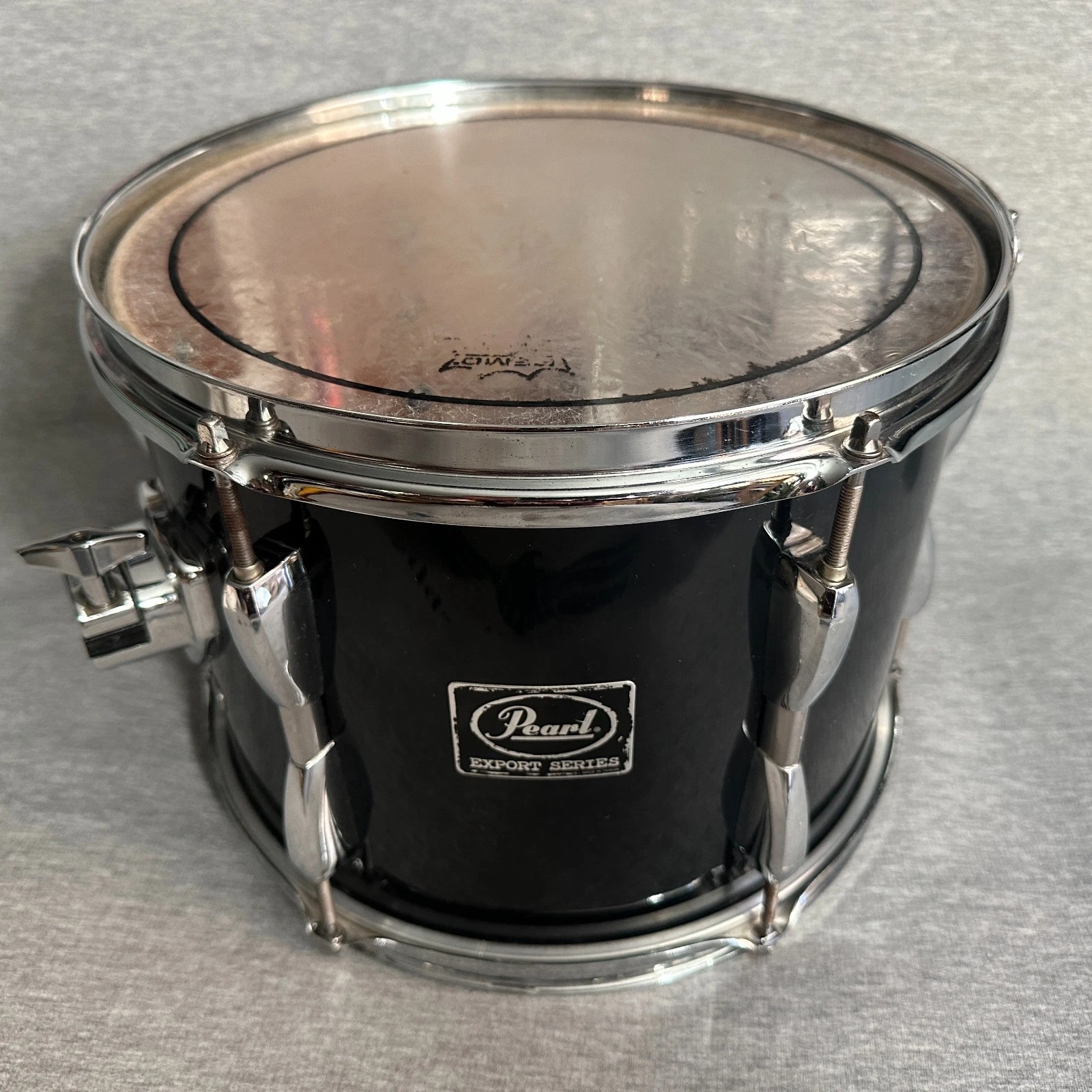 Pearl Export Series Tom Drum 12 x 10 Black Clear ISS Mount