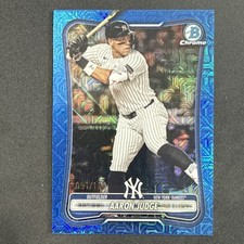 Aaron Judge /150 Blue Mojo Refractor Color Match 2026 Bowman New York Yankees 1