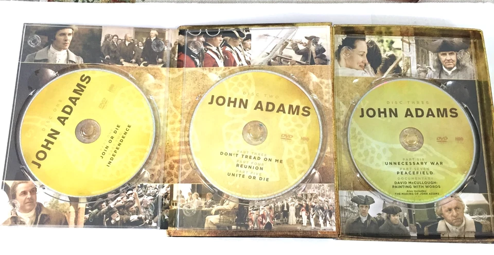 John Adams DVD / Ships free Same Day with Tracking - Image 4 of 4