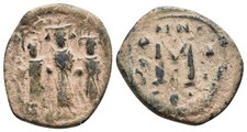 Byzanz Follis Heraclius 610-641 Martina Constantinople 690/2F H7