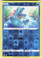 Totodile Reverse Holo Common SWSH08: Fusion Strike 055/264 NM