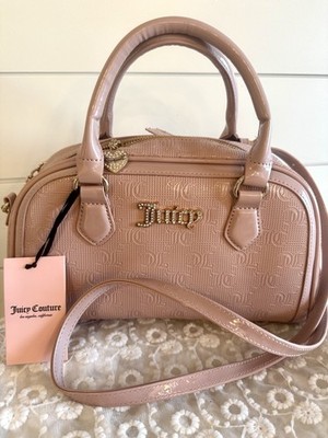 New With Tags- Juicy Couture Forever Satchel -Dusty Blush Mesh