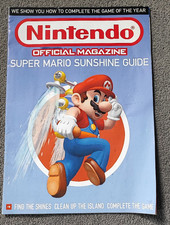 Nintendo Official Magazine Super Mario Sunshine Guide collectible