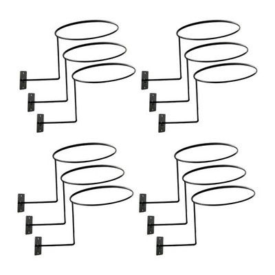 12x Wandhalterung Helm Display Halter Ständer Aufhänger Haken für Maler Sonnenhut
