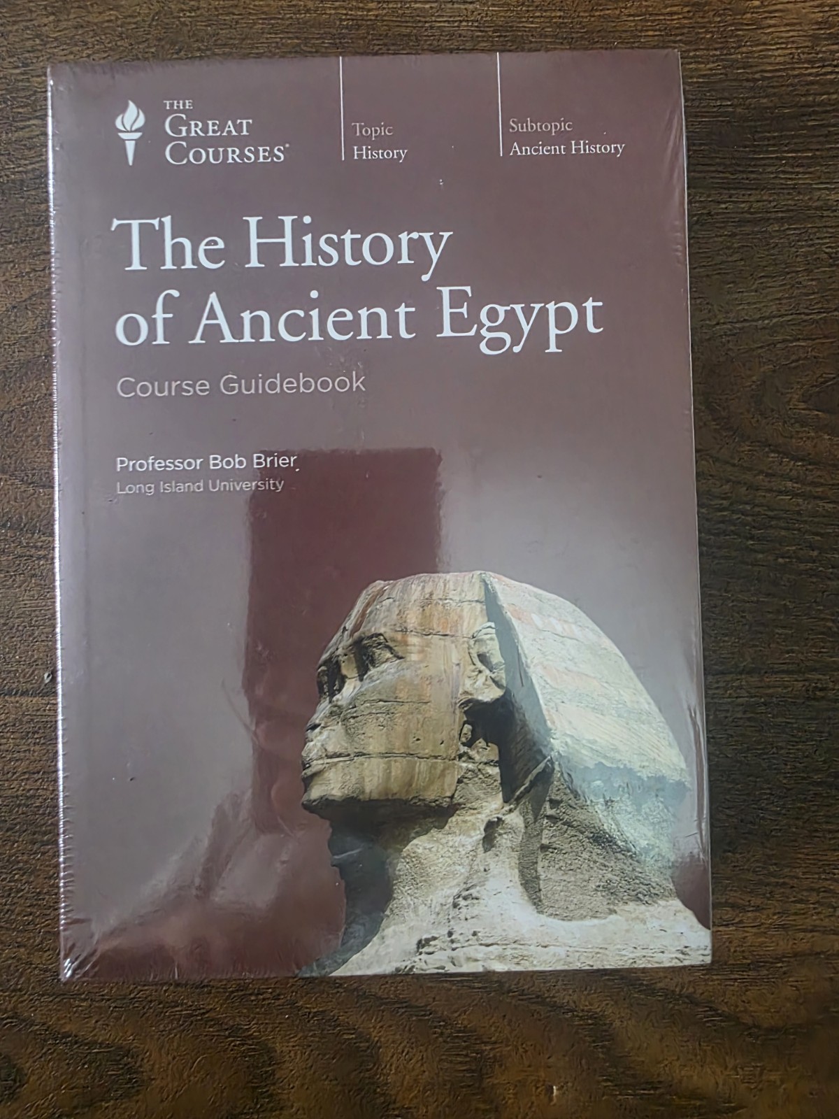 Great Courses: THE HISTORY OF ANCIENT EGYPT (DVD Set & Course Guidebook)