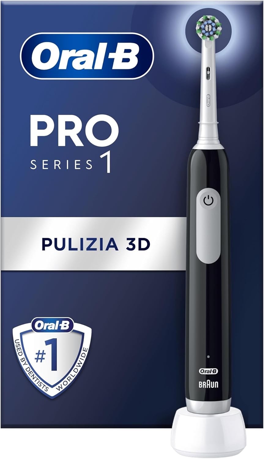 Oral-B Pro Series 1 Nero: Spazzolino Elettrico Professionale 3D