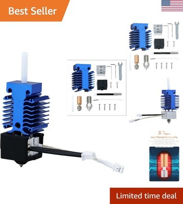 Upgrade Ender 3 V3 SE Hotend Kit 300  Bimetal Heatbreak Plated Nozzle High Te...