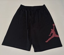 Nike Air Jordan Jumpman Boy's XL X-Large Black Mesh Shorts Youth 13-15 Years