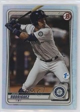 2020 Bowman 1st Edition Sky Blue Foil Julio Rodriguez #BFE-19 pe8