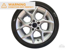 BMW X1 R18 Alloy Wheel With Tyre 2013 SUV 4/5dr 6789145 (12-15) 20d xDrive