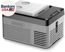 Refrigerador Coche 12 Voltios Portátil Coche Refrigerador 10 Cuartos (9 L Refrigerador Eléctrico con A