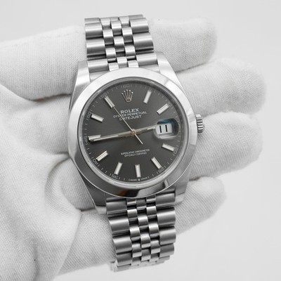 Rolex Datejust 126300 Jubilee Bracelet with Rhodium dial 2025 B&P