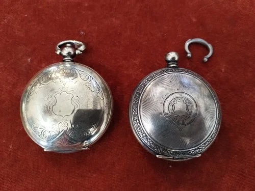 Antique Pocketwatch Case Lot ZENITH TIME SA - K. SERKISOFF & Cie. #A4