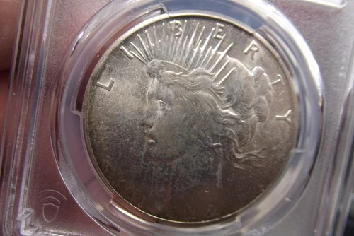 1922-S Silver Peace Dollar PCGS AU55 Very Nice looks UNC at first glance