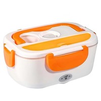 Avizar, Elektrische Lunchbox 1,5L Mit Herausnehmbarem EdelstahlschüSsel, Orange