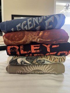 Lot Of 5 Harley Davidson T Shirts Size XL Men's Cotton