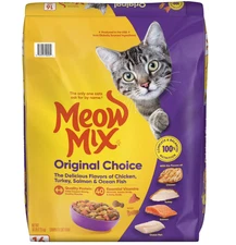 Meow Mix Original Choice Dry Cat Food, 16 lb. Bag
