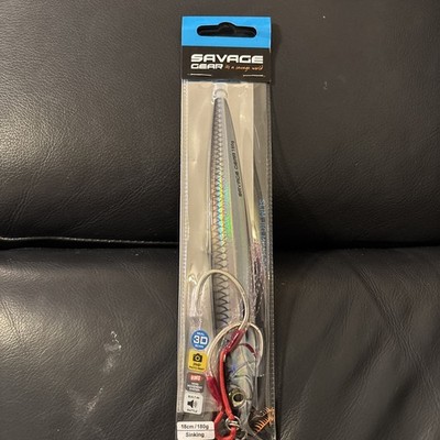 SAVAGE GEAR Metal Lure 3D Scan Slim Jig Minnow 180g