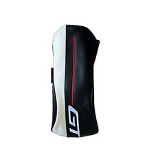 Titleist GT Driver Headcover Black White Red Leather Golf Club Cover Head Case