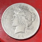 1922 Peace Silver Dollar – Philadelphia Mint – 90% Silver – Circulated Condition