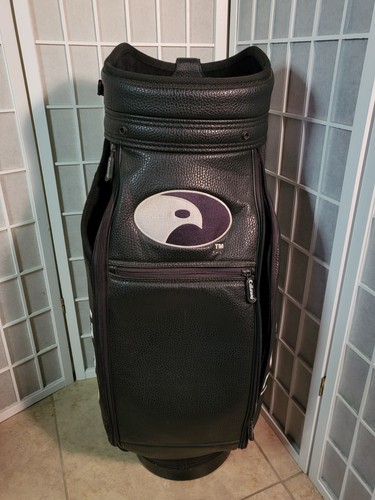 Vintage Callaway Hawkeye Leather 6 Way Golf Bag. - Picture 2 of 13