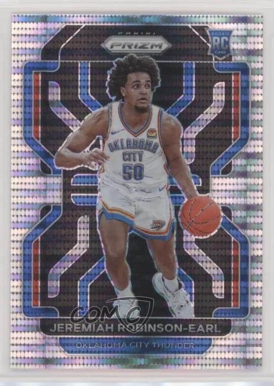 2021-22 Panini Prizm Pulsar Prizm Jeremiah Robinson-Earl #319 Rookie RC 0s5s