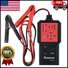 Automotive Relay Tester - 4 & 5 Pin 12V Auto Diagnostic Tool, Small Handheld DIY
